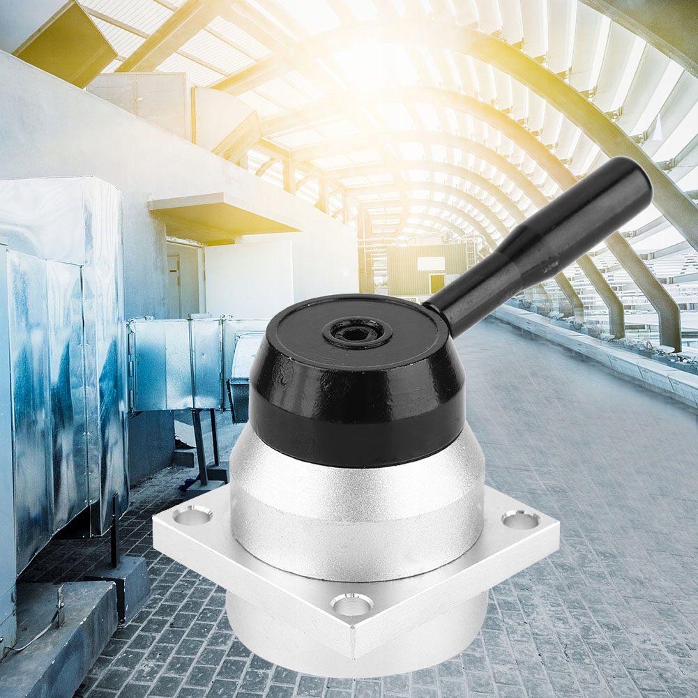 фото №8, Пневматический ручной клапан управляющий 3-pozycyjny, 4-drogowy клапан с yz