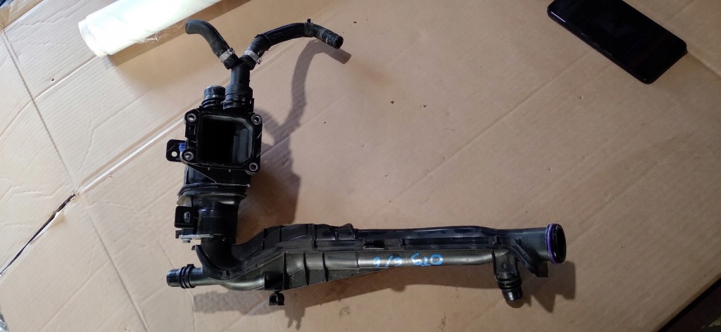 фото №14, Opel peugeot citroen 1.2 thp корпус термостата 9812131480