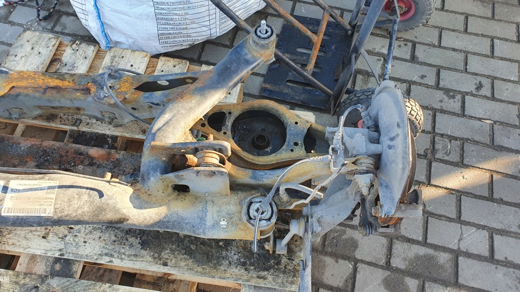 фото №10, Vw tiguan i 5n 4motion подрамник подрамник задняя подвеска