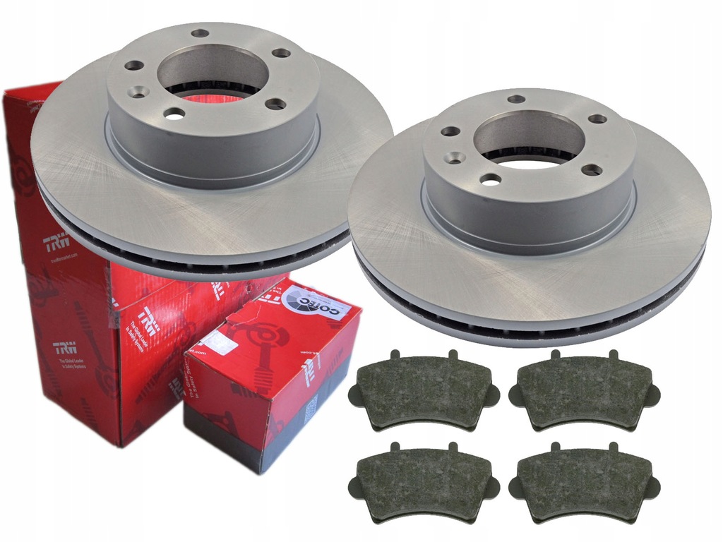 фото №1, Гальмівні диски гальмівні колодки trw перед renault master ii 305mm