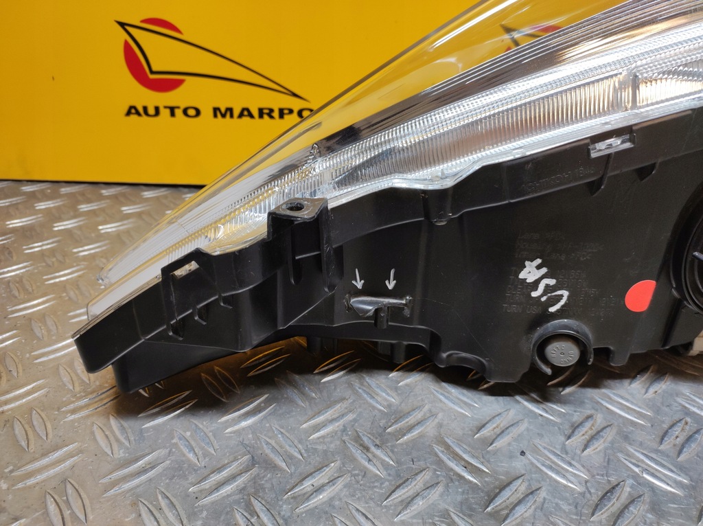 фото №6, Nissan leaf 2010- фара лампа led перед r usa