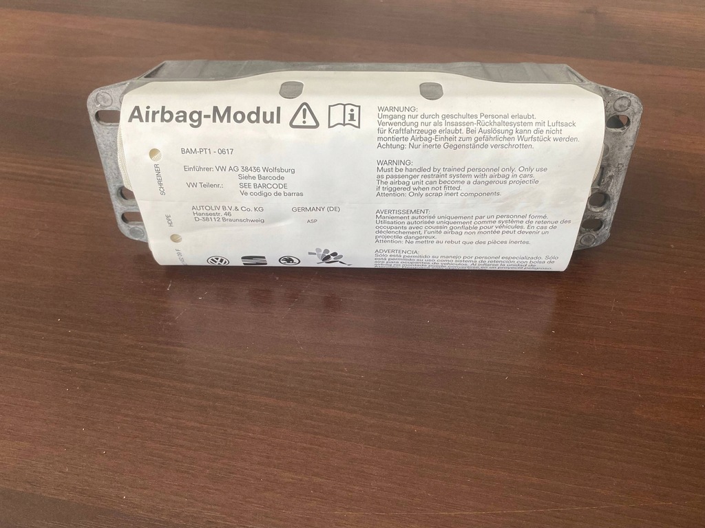 фото №8, Vw eos 06r подушка безопасности подушка пассажира 1k0880204k