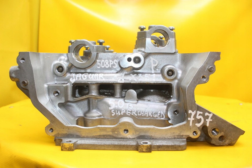 фото №6, Головка правая jaguar xj x351 508ps 5.0b v8 superchared land pb 8w936090 ah