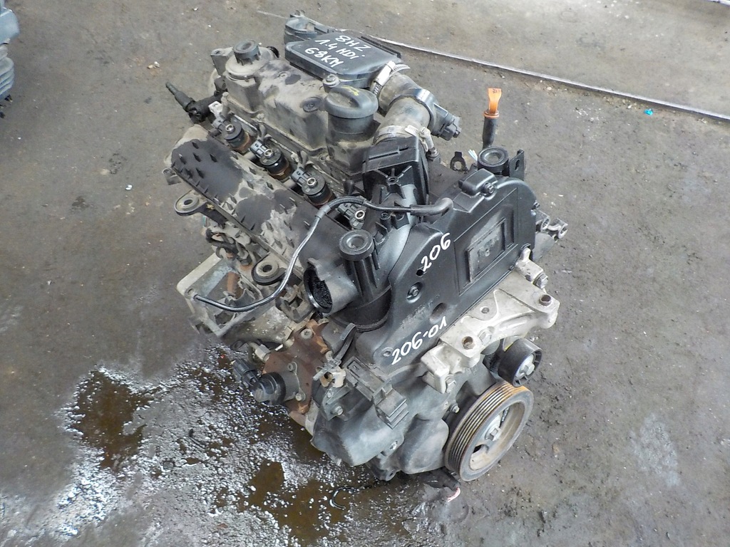 фото №1, Peugeot 206 1.4hdi двигатель 8hz