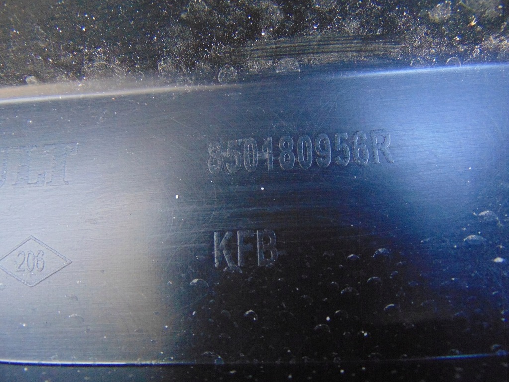 фото №16, Накладка бампера задняя спойлер renault megane iv 850180956r