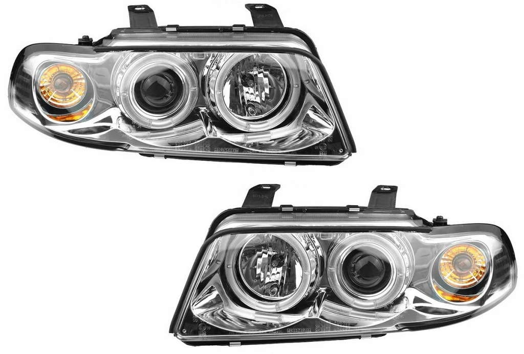 Купити Лампи фари кільця led хром audi a4 b5 1994-1998