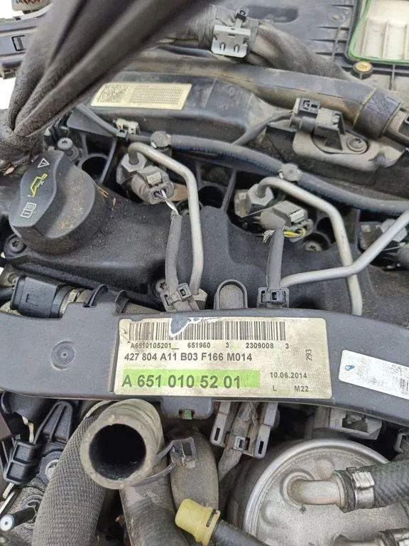 фото №15, Двигатель mercedes-benz m w166 651960 2.14l дизель 150kw 2014