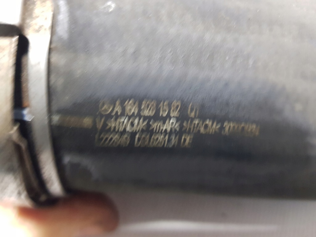 Труба повітрозабірник повітря інтеркулер mercedes ml w164 1645281582 Ціна