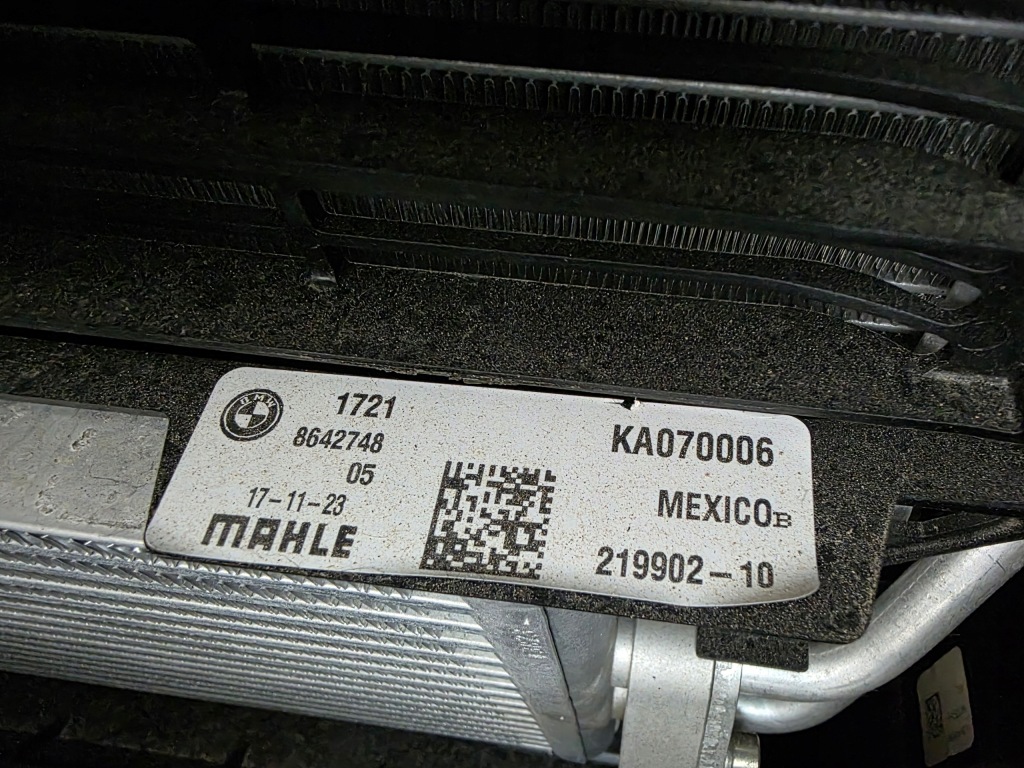 фото №12, Pas передний радиатор радар bmw x7 g07 lci 40ix b58b30p 280kw 381ps