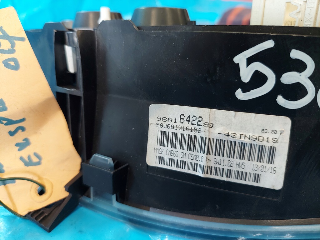 фото №11, Счетчик приборная панель peugeot expert 2017 rhdi 9801642289