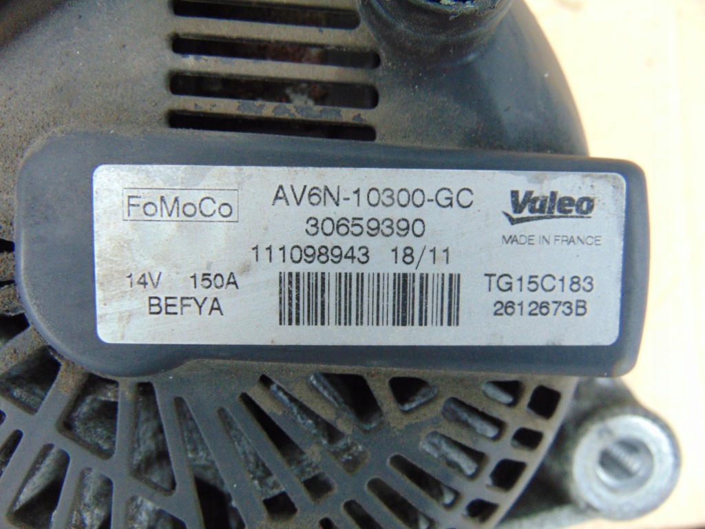 Генератор mondeo mk4 рестайлинг  s-max рестайлинг  1.6 tdci Цена