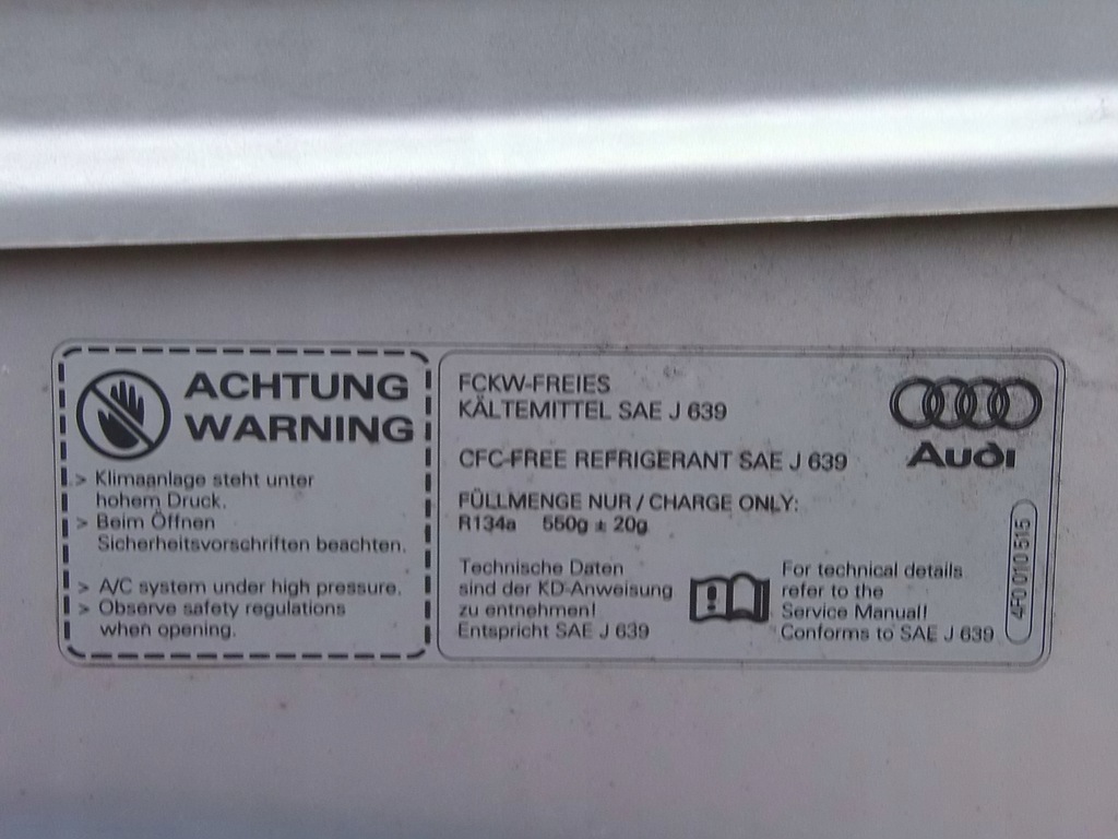 фото №12, Капот ly7w audi a6 c6 4f5 kombi europa