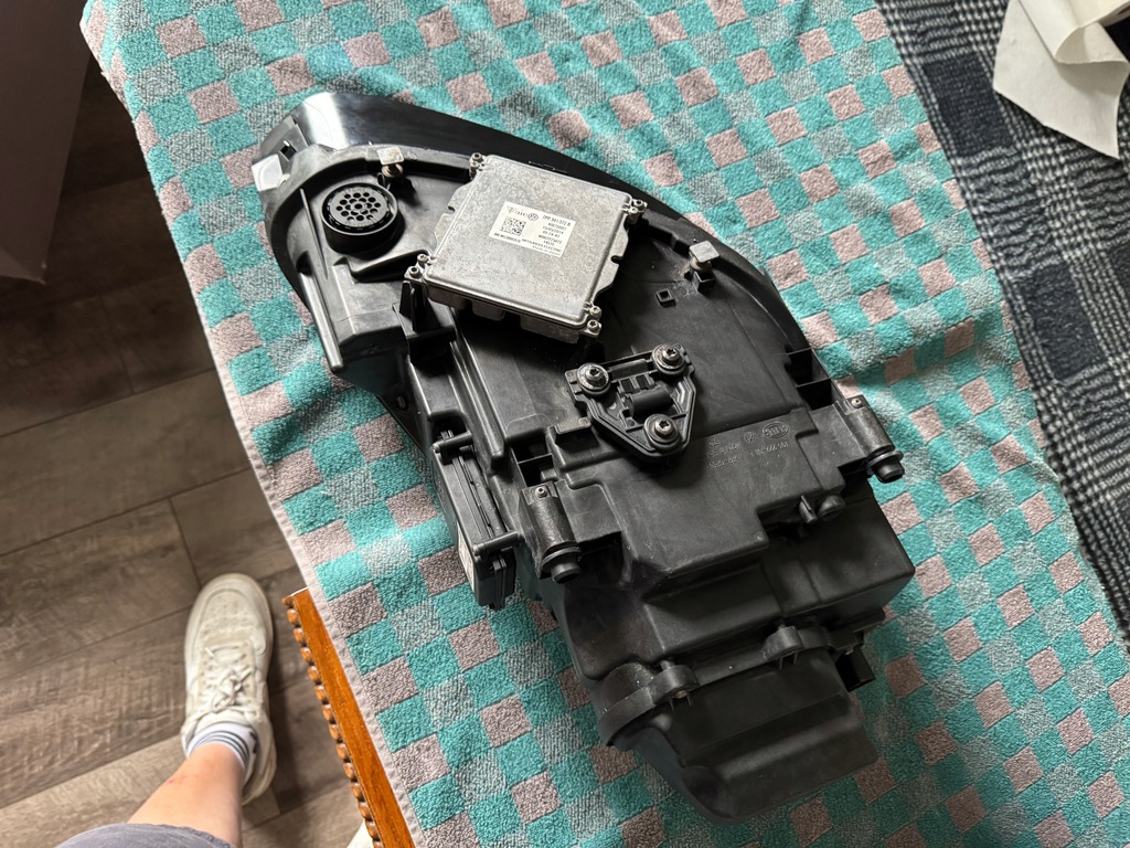 фото №8, Porsche cayenne 7p5 lift 14-18 лампа ліва оригінальна комплектна full led