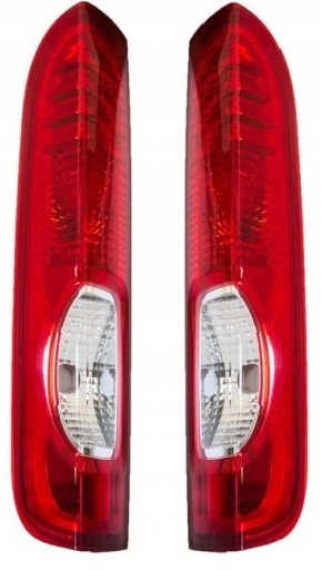 фото №1, Opel vivaro renault trafic primastar лампа задняя левая + правая 2007 -