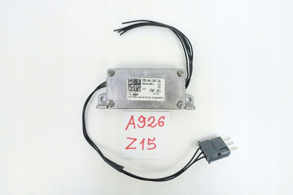 фото №1, Преобразователь модуль vw porsche skoda 7p5941597ca