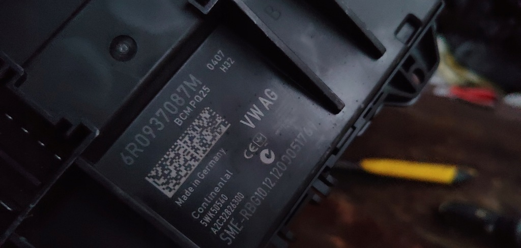 фото №6, Набор стартовый vw polo 6r блок управления 03p906021aj