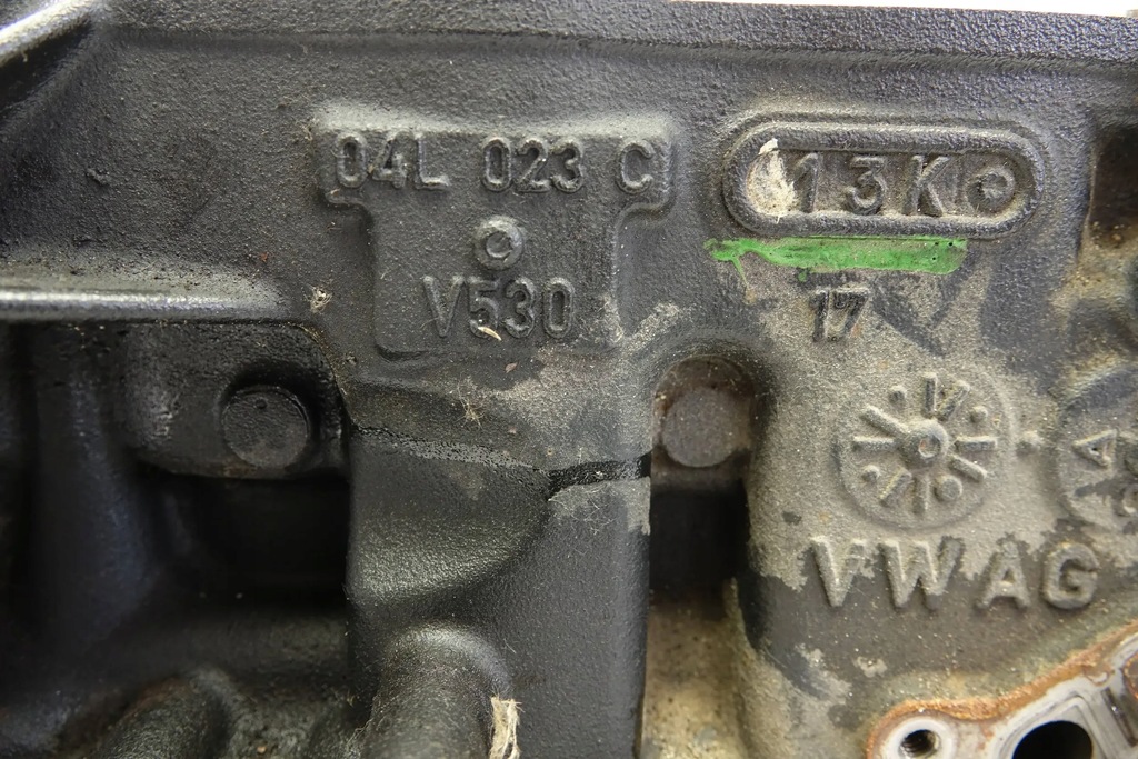 фото №5, Блок двигателя vw caddy iv 2.0 tdi dfs 04l023c