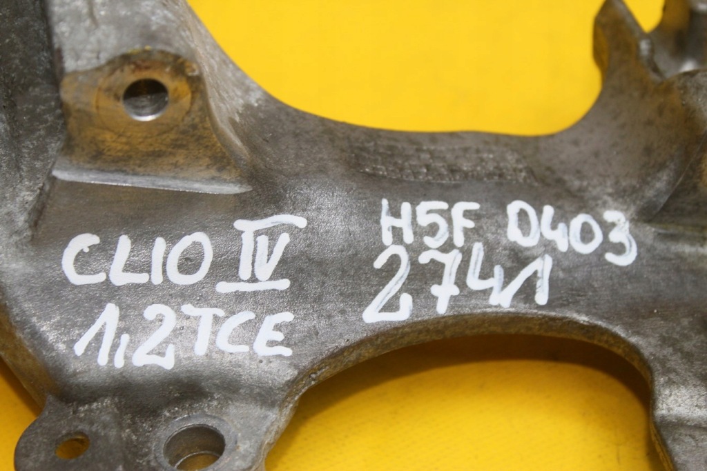 Кронштейн генератора clio iv 1.2 tce h5f 117104394r с Разборки