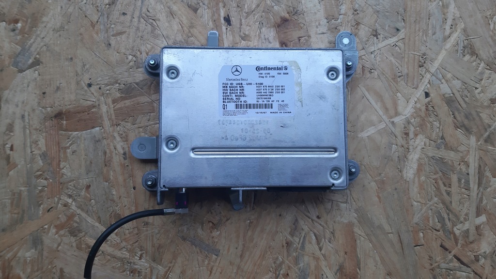 фото №1, Модуль bluetooth mercedes-benz оригінальний номер a2218708992