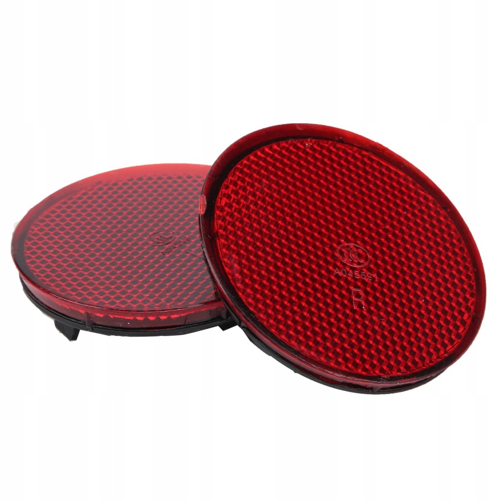 фото №10, Nissan qashqai 2007-2015 2pcs круглый красный отражатель бампера заднего