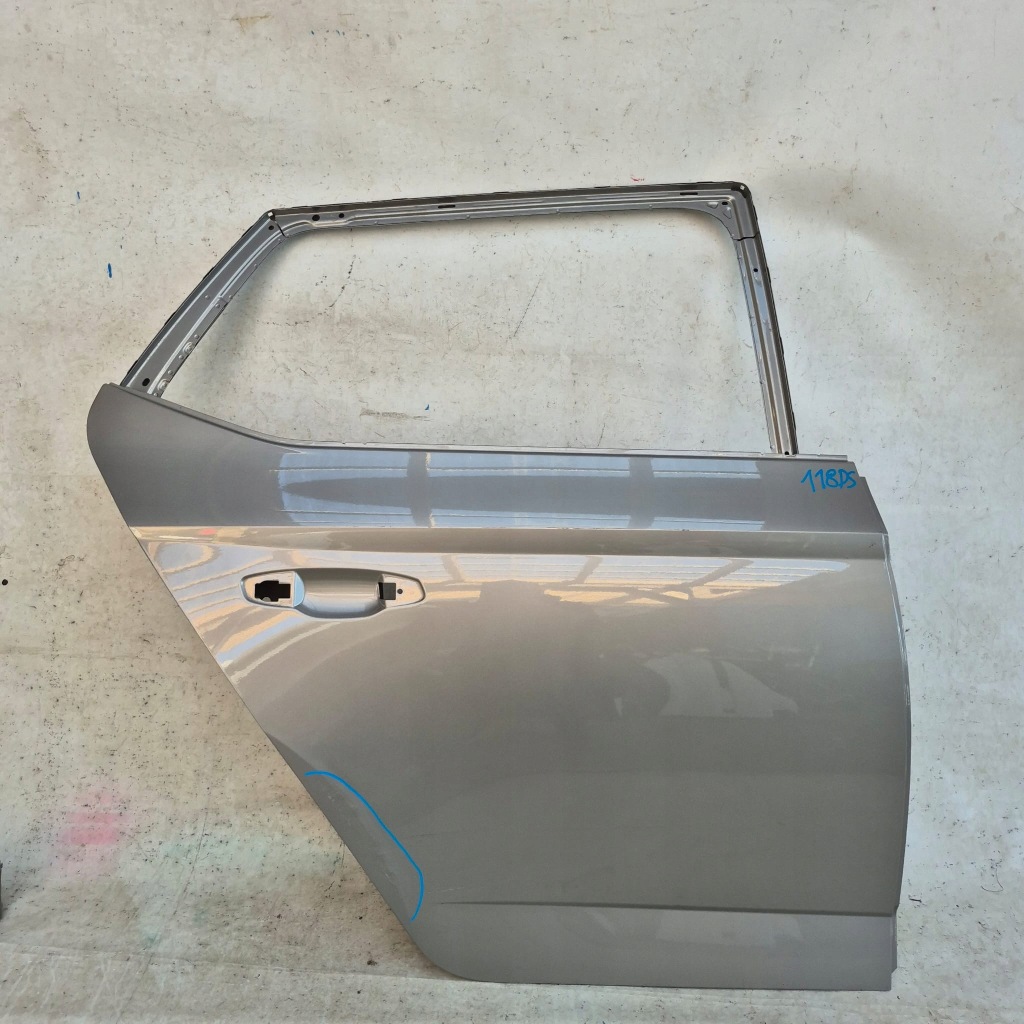 фото №1, Skoda fabia iii 6v hb 14- дверь правое задняя задние