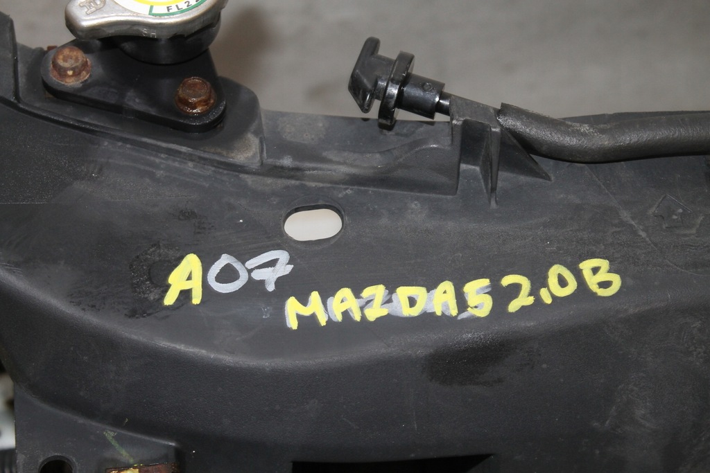 фото №6, Pas передній радіатор mazda 5 v 2005-2010r 2.0 b