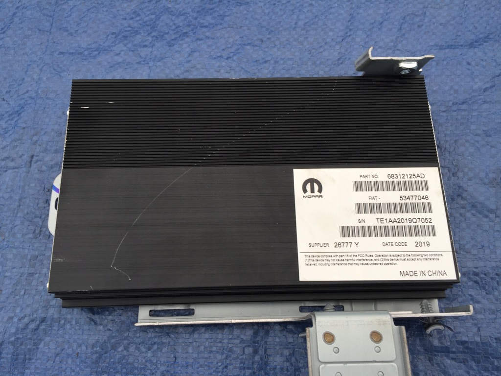 фото №1, Jeep compass ii 18 19 20 усилитель радио