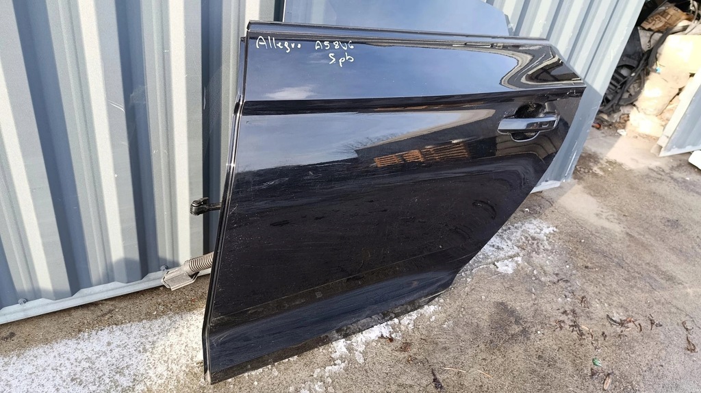 фото №4, Audi a5 8w sportback дверь задние задняя левая стекло