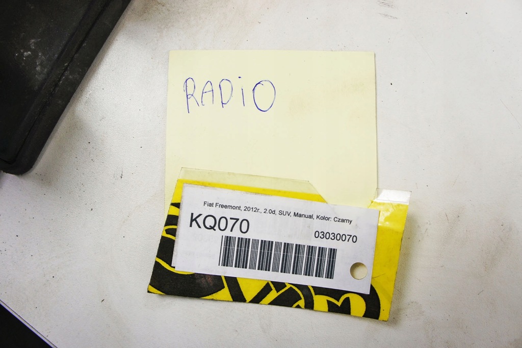 фото №5, Kq070 fiat freemont радіо зчитувач p05091102ad