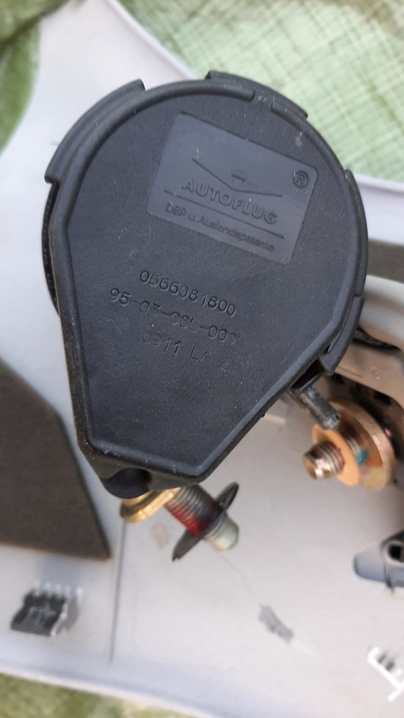 фото №6, Pas безпеки лівий задня mitsubishi carisma