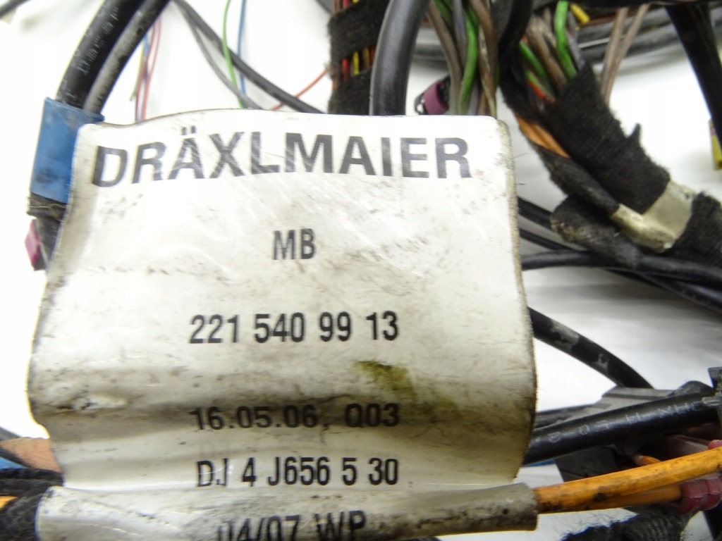 фото №5, Жгут шланг волоконно-оптический кабель mercedes w221 2215409913