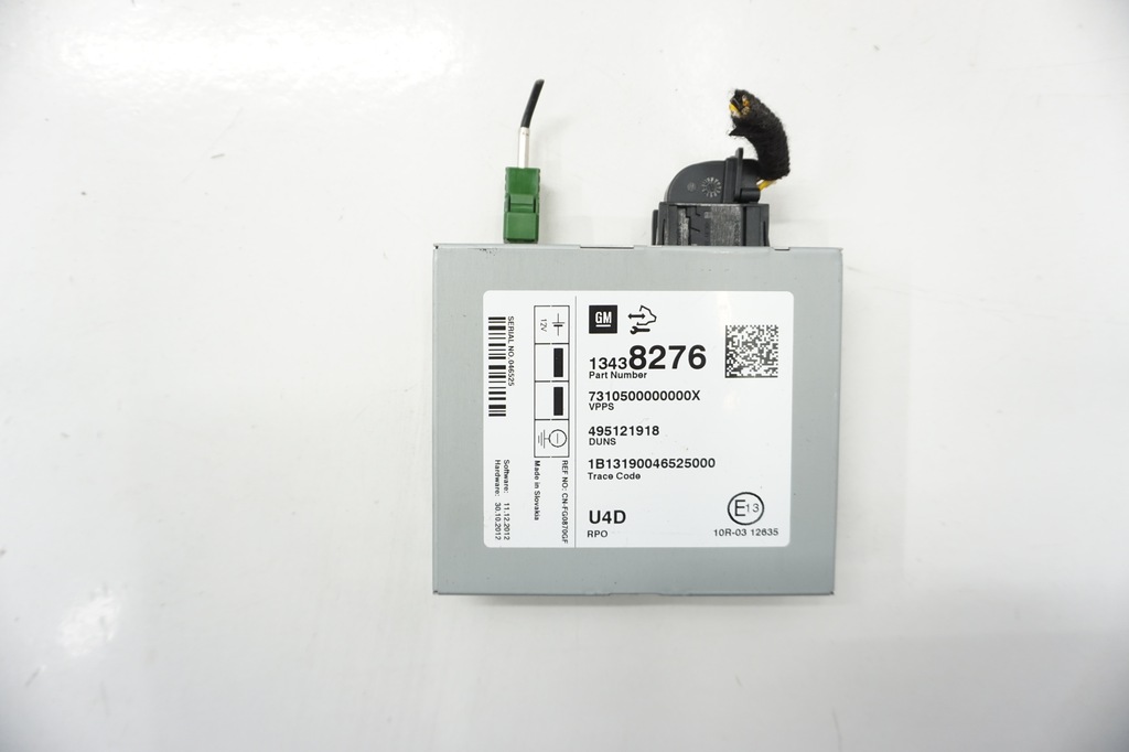 фото №1, Opel mokka модуль радіо 13438276