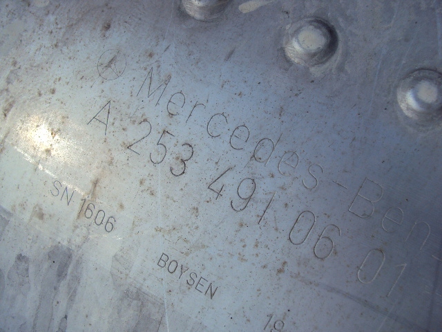 фото №7, Гаситель выхлоп mercedes glc coupe x253 2.2 cdi fl