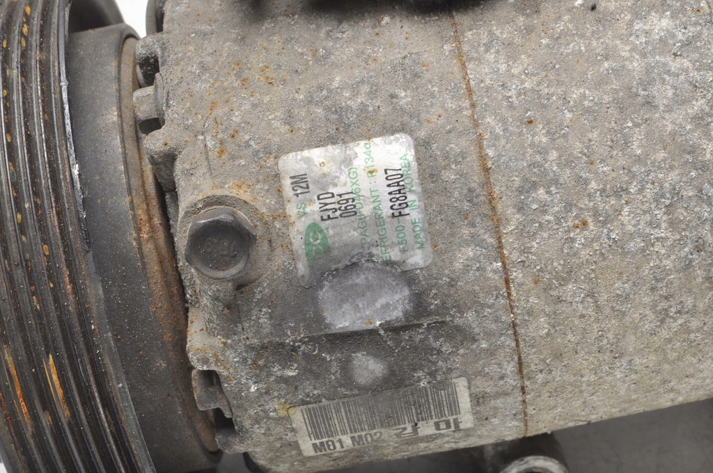 фото №6, Kia soul i 1.6 16v 124km компрессор кондиционера f500-fg8aa07