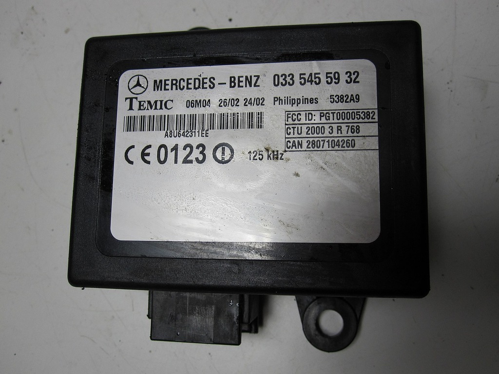 фото №1, Модуль імобілайзер mercedes sprinter fl 2.2cdi 01r