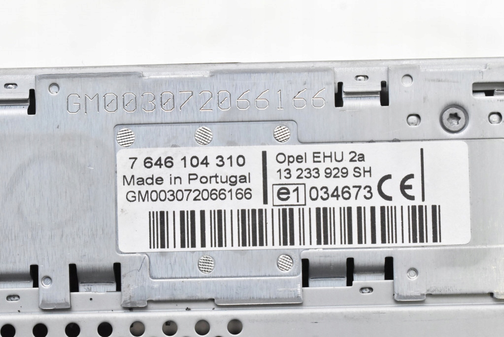 фото №8, Радио радиопроигрыватель cd mp3 rds 13233929 13238825 opel vectra c lift 05-09