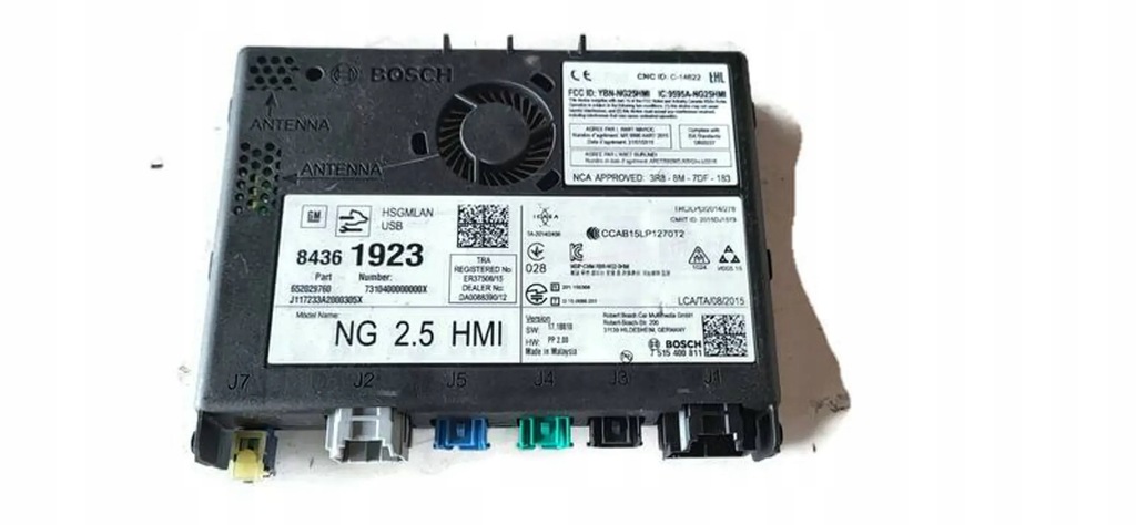 фото №1, Chevrolet camaro 17r модуль радио 84361923