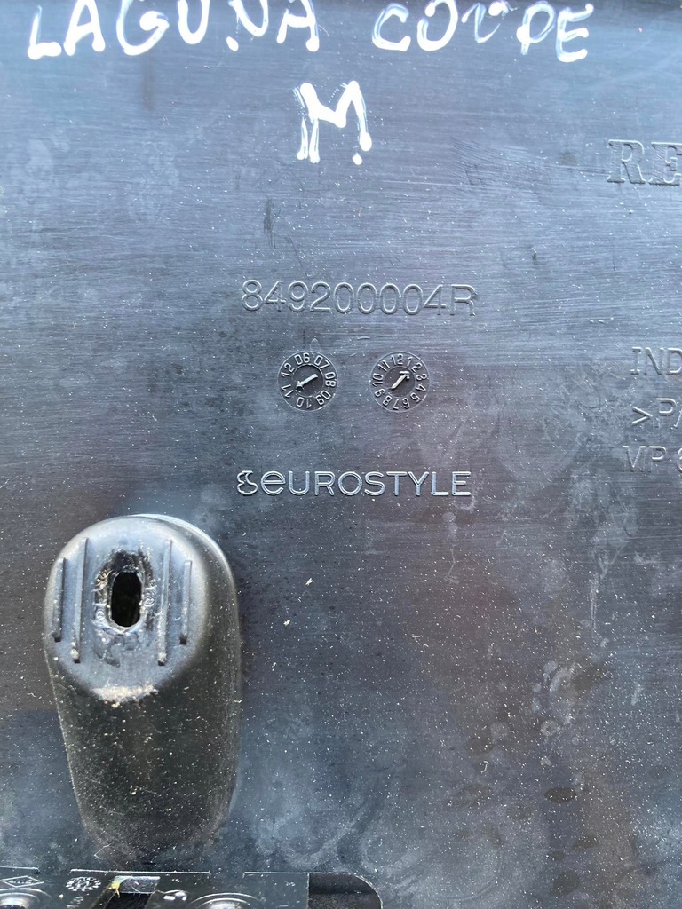 фото №3, Захист поперечина заднього renault laguna iii coupe