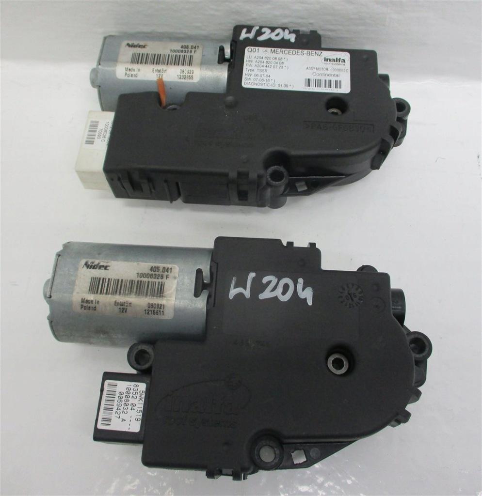 фото №6, Mercedes c w204 моторчик люк a2048200808