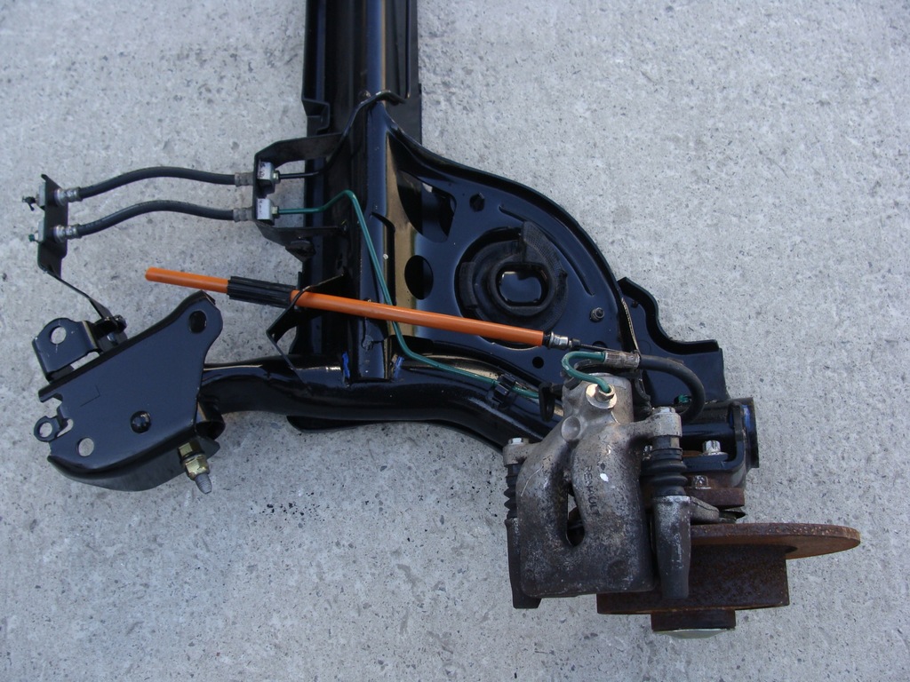 фото №3, Балка oś задня renault clio iii modus диск !!!