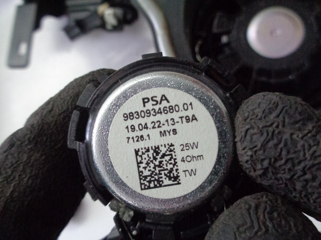 фото №9, Комплект динамиков peugeot 408 1.2 puretech 2022 rok