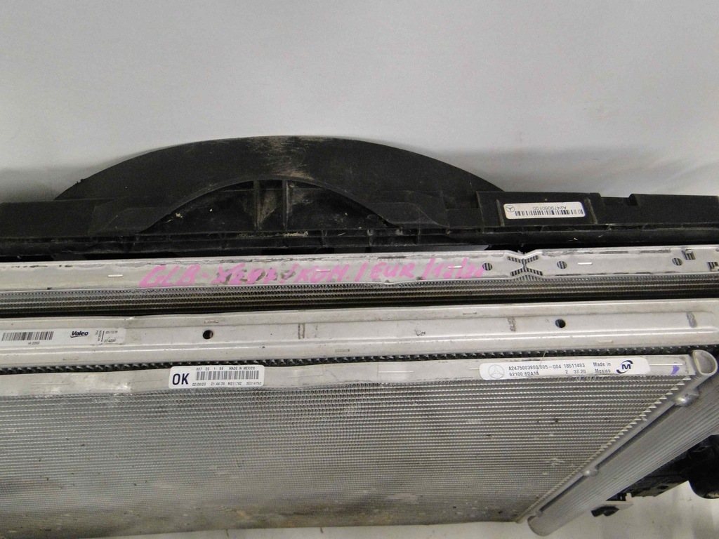 фото №7, Mercedes glb x247 247 комплект радиатор amg 2.0 d