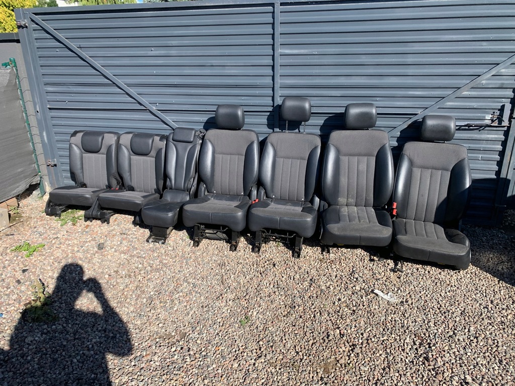 фото №1, Mercedes r-klasa 251 w251 сидіння сидіння перед задня 7 пасажирський комплект