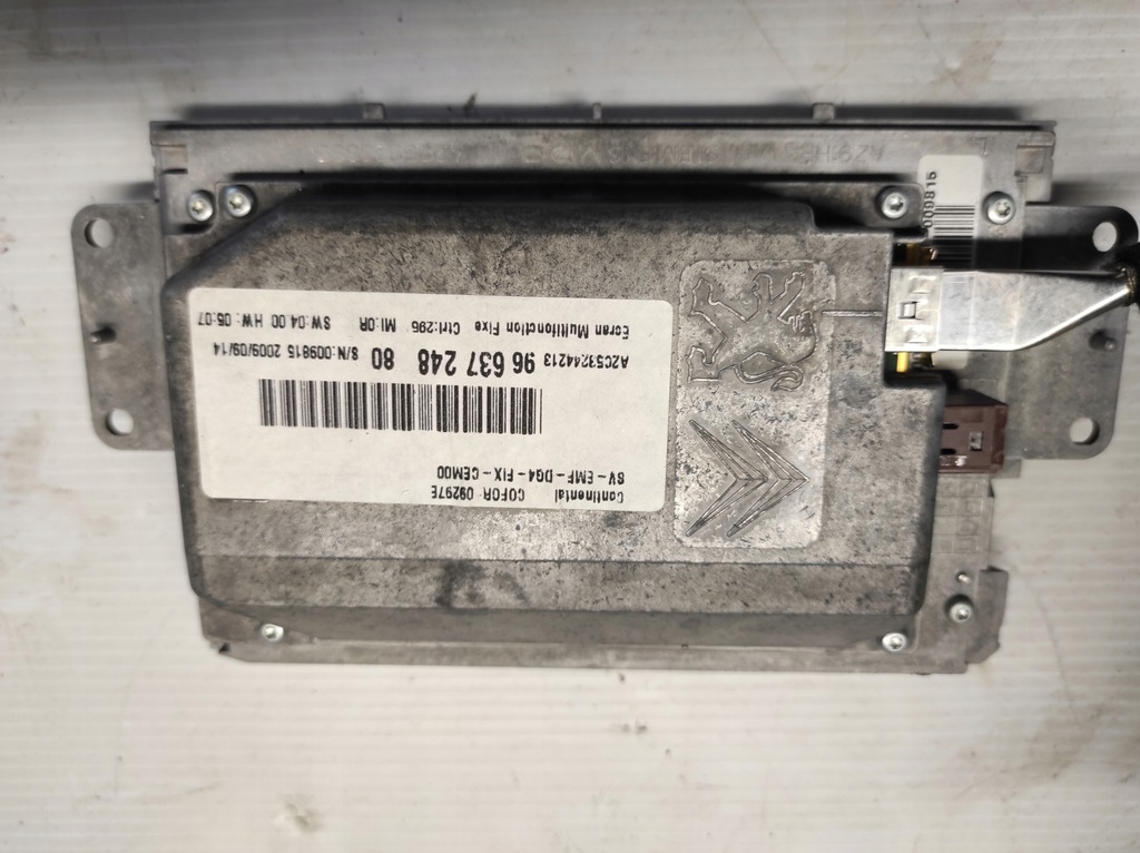 фото №4, Радио навигация citroen c5 iii