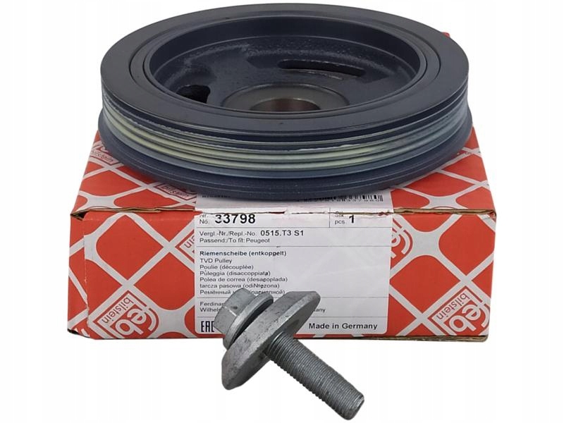 фото №9, Febi bilstein 33798 шків, wał колінчастий