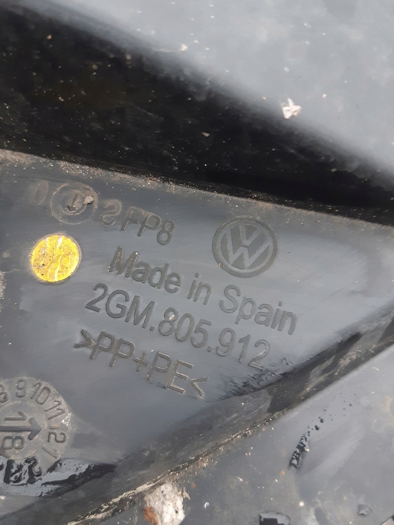 фото №9, Подкрылок правый перед vw t-cross 2gm805912