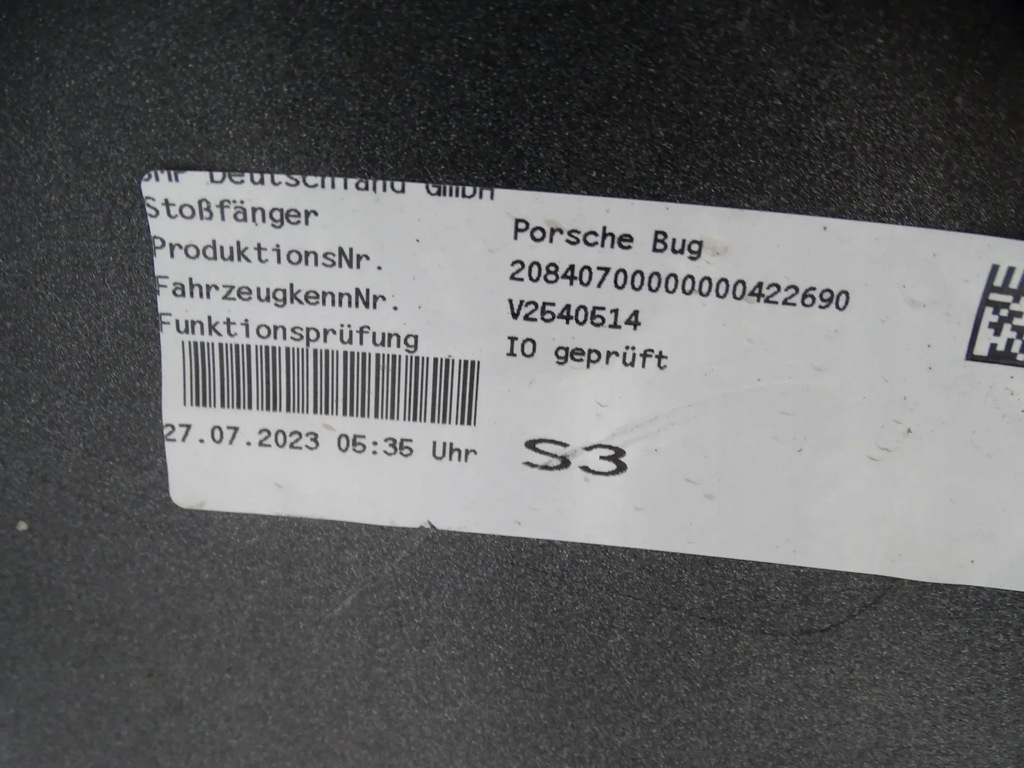 фото №14, Бампер перед передний porsche carrera 911 992 turbo