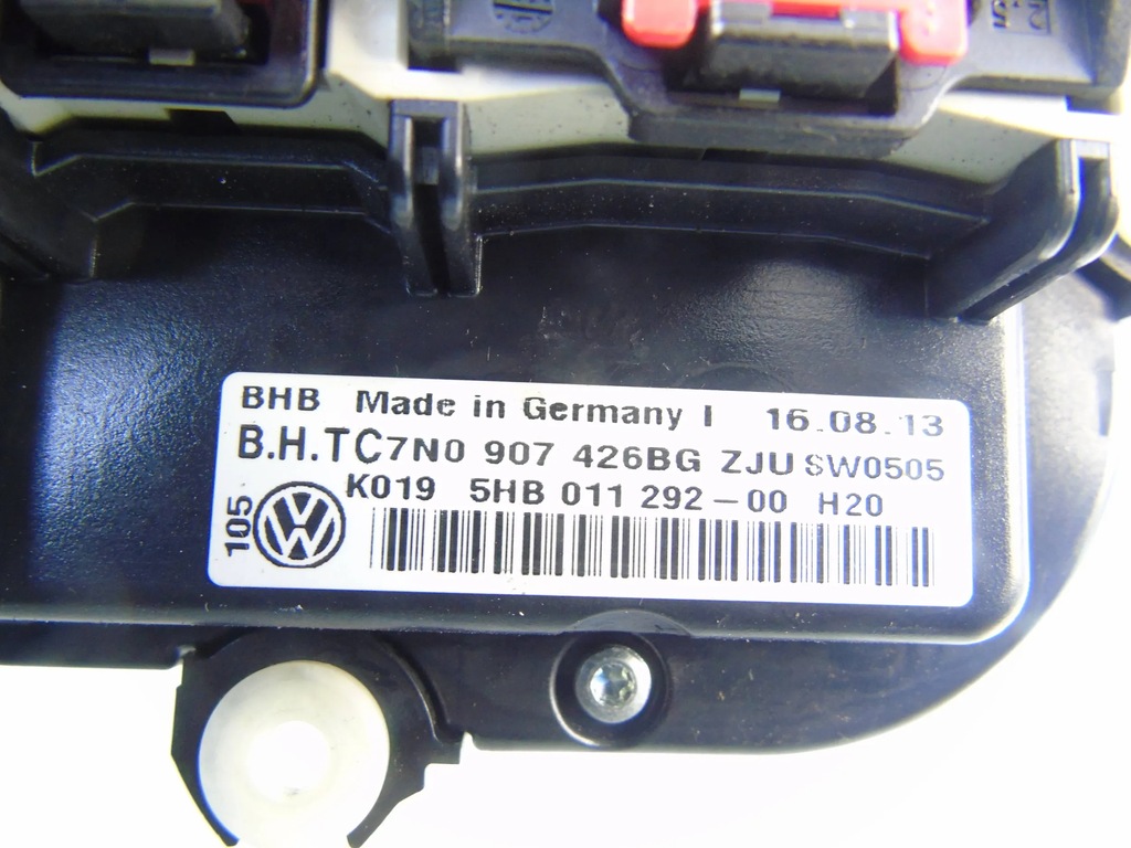 фото №6, Панель кондиционера vw passat b7 7n0907426bg