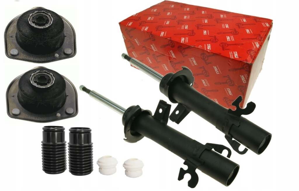 Купити 2 x амортизатори + подушки безпеки + захист mini cooper r56 r55 r57 r58 r59 перед.