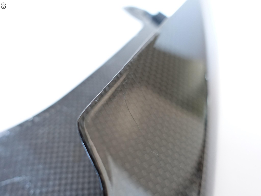 фото №9, Ferrari 488 pista spider карбон спойлер молдинг w бампер перед